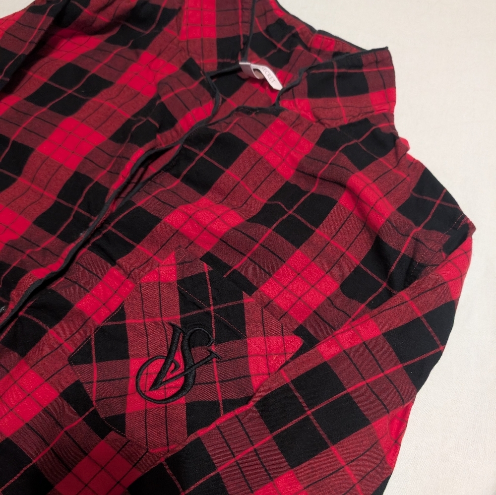 Victoria's Secret Plaid Pajama Set M